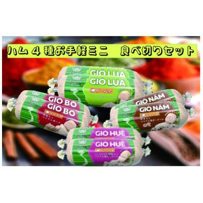 ふるさと納税 瀬戸市 ベトナムハムSサイズ4種セット