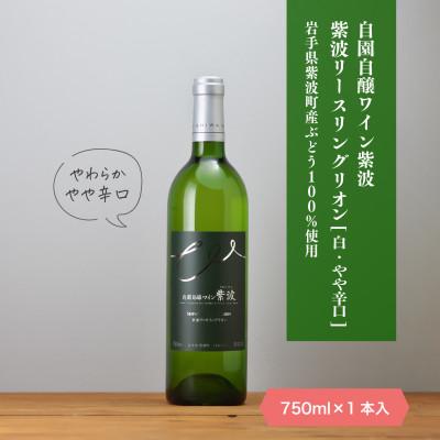 ふるさと納税 紫波町 [自園自醸ワイン紫波]紫波リースリングリオン