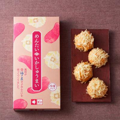 ふるさと納税 唐津市 呼子萬坊いかしゅうまい\u003c四姉妹セット\u003e「いか・えび・かに・めんたい」_1