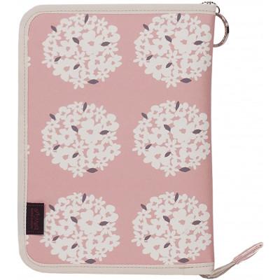 ふるさと納税 島原市 マルチケース(ファスナータイプ)サークルフラワー サクラ Lモデル 1個