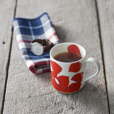 ふるさと納税 みよし市 ノリタケ【ローザロッサ】マグカップペア_3