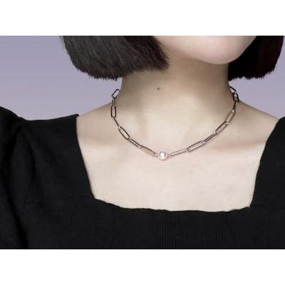 ふるさと納税 伊勢市 SVアコヤ デザインネックレス 1409