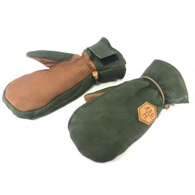 ふるさと納税 白馬村 DSPグローブ ミトン グリーン LL スキー・スノーボード兼用グローブ(DS2-MT)