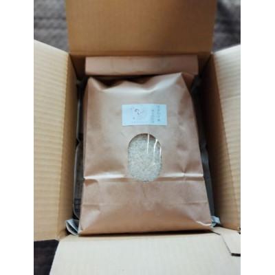 ふるさと納税 朝日村 はざかけ米(ゆうだい21)玄米5キロ[栽培期間中農薬・化学肥料不使用]