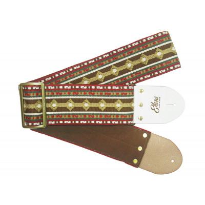 ふるさと納税 郡上市 [ギターストラップ] Elara Straps Millau 3 BrownSugar