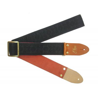 ふるさと納税 郡上市 [ギターストラップ] Elara Straps Windmolen Noir(Brown)