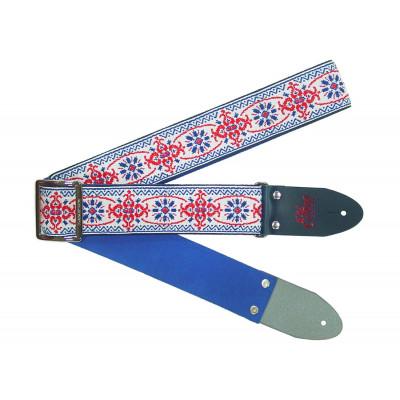 ふるさと納税 郡上市 [ギターストラップ] Elara Straps Mellow Chandelier Blue/Red