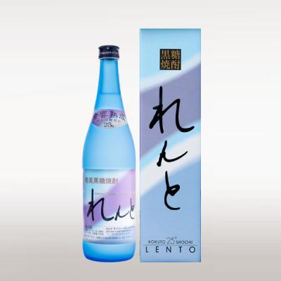 ふるさと納税 宇検村 黒糖焼酎「れんと」25度720ml箱入×3本(宇検村) | 