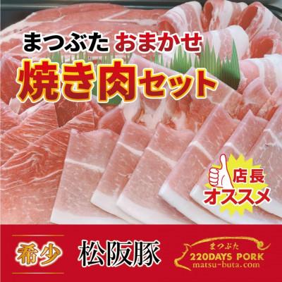 ふるさと納税 松阪市 松阪豚 おまかせ焼肉セット 計約800g 家族で楽しいバーベキューキャンプにおすすめの詰め合わせ