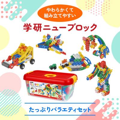 ふるさと納税 足利市 学研 ニューブロック　たっぷりバラエティセット | 