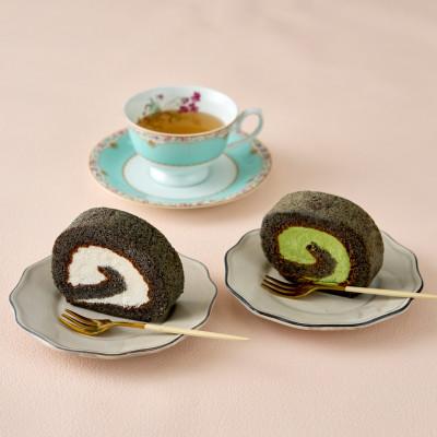 ふるさと納税 坂出市 さぬき古代米アイスロールケーキ