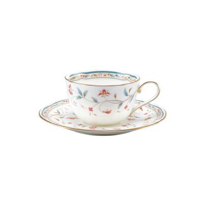 ふるさと納税 みよし市 ノリタケ【花更紗】カップ&ソーサーペア