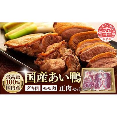 ふるさと納税 幸手市 高級食材国産あい鴨正肉セット