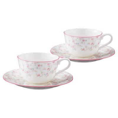 ふるさと納税 みよし市 ノリタケ[キューティーローズ]カップ&amp;ソーサーペア