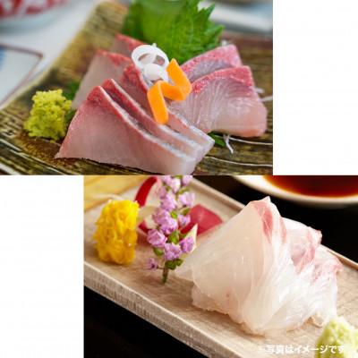 ふるさと納税 南伊勢町 伊勢志摩産 朝どれ新鮮 2〜3種 約350g お刺身用 おまかせセット 城水産が真空でお届け |  | 01