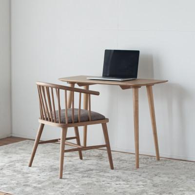 ふるさと納税 柳川市 オーク材のデスク[90cm]