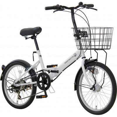 ふるさと納税 四日市市 オリタタミ自転車6段変速 LEDオートライト 20型