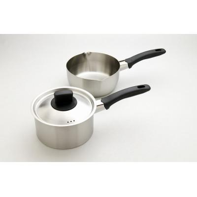 ふるさと納税 燕市 創燕 片手鍋16cm&amp;行平鍋18cm