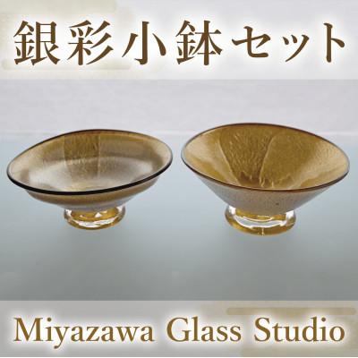 ふるさと納税 指宿市 銀彩小鉢セット(055-1244)