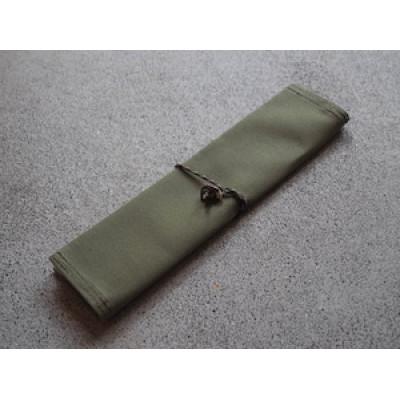 ふるさと納税 香美市 鹿角カトラリーケース ソロ グリーン