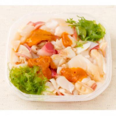 ふるさと納税 北見市 【3種の海鮮丼が楽しめる】計12個入 海鮮丼4個・貝鮮丼3個・プレミアム海鮮丼5個　ツブ　タコ |  | 01