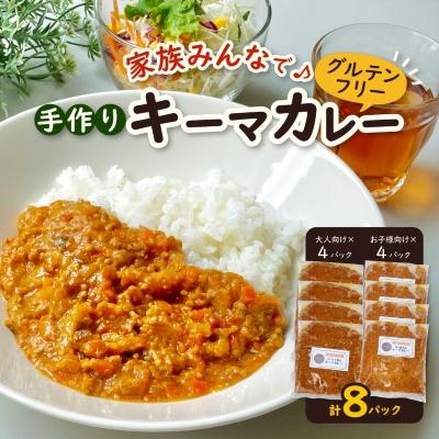 ふるさと納税 岡崎市 グルテンフリー 手作りキーマカレー 小麦・卵・乳成分不使用[冷凍]管理栄養士監修