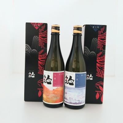 ふるさと納税 二本松市 人気酒造 芋焼酎・麦焼酎セット 720ml×各1本