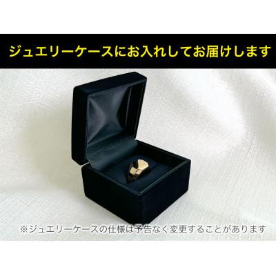 ふるさと納税 南アルプス市 純金(K24)製 印台リングBタイプ 21号