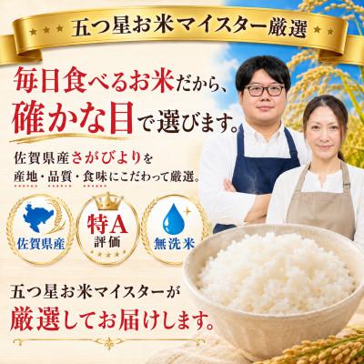 ふるさと納税 大町町 令和7年産【無洗米】さがびより5kg!16年連続特A