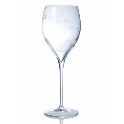 ふるさと納税 船橋市 ミュージックサンドブラスト ワイングラス(トランペット)