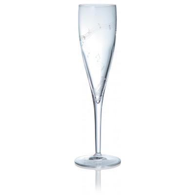 ふるさと納税 船橋市 ミュージックサンドブラスト シャンパングラス(トランペット)