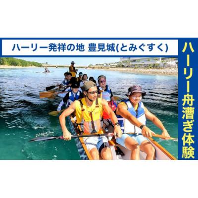 ふるさと納税 豊見城市 ハーリー 船漕ぎ体験 8名分
