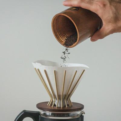 ふるさと納税 箕輪町 コーヒードリッパー[木×真鍮]