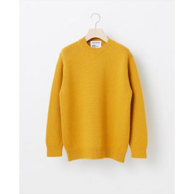 ふるさと納税 山辺町 A1 : A SWEATER IS ORDINARY. イエロー サイズ:0 ユニセックス 米富繊維