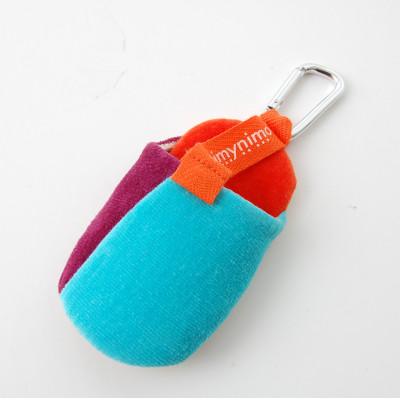 ふるさと納税 忠岡町 minimynimo カラビナ付き バッグアクセサリー SO+VL