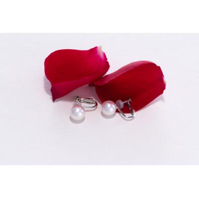 ふるさと納税 鳥羽市 花珠アコヤパールイヤリング 350-04