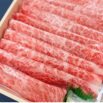 ふるさと納税 近江八幡市 A5等級 未経産雌限定 特撰近江牛肩 ロース すきやき・しゃぶしゃぶ 1kg折箱入 ギフトにも