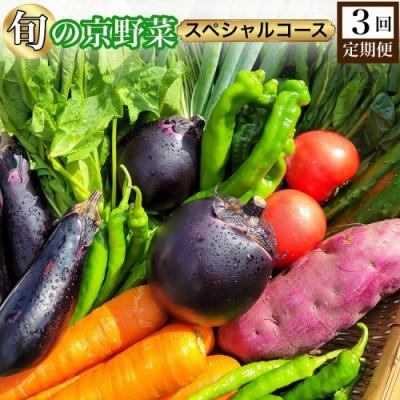 ふるさと納税 亀岡市 [3回定期便]旬の京野菜 毎月お届けスペシャルコース(全3回)