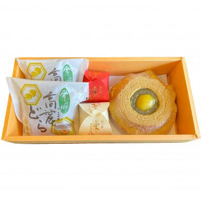 ふるさと納税 日高市 神様のおやつ(栗こま娘2個・高麗どら2個・モンブランバウム1個)