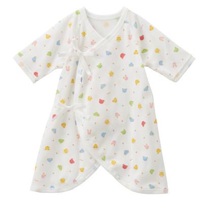 ふるさと納税 中間市 ミキハウス　ピュアベールどうぶつ柄フライス肌着2点セット(50cm)(中間市) |  | 02