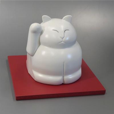 ふるさと納税 諫早市 福を呼ぶ 福ちゃん招き猫