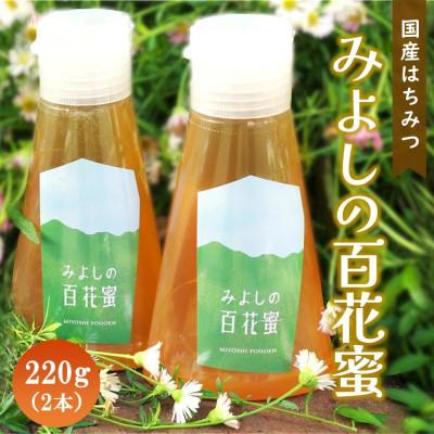 ふるさと納税 基山町 みよしの百花蜜 220g×2本
