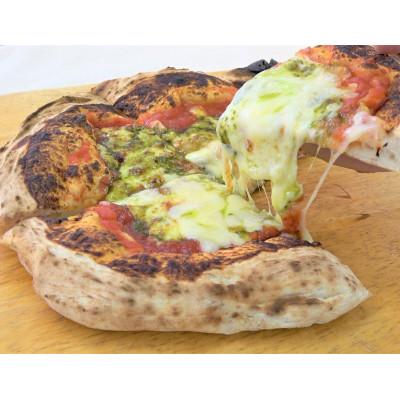 ふるさと納税 岡山市 火の国ピザ3枚セット(マルゲリータ・8種チーズ・岡山県産ブルーベリーのスイーツピザ)