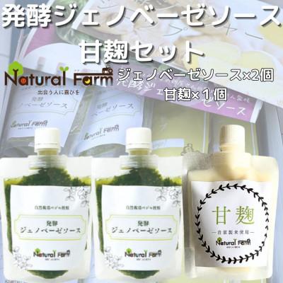 ふるさと納税 枕崎市 発酵ジェノベーゼソース&amp;甘麹A4-8