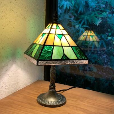 ふるさと納税 那珂川市 [ステンドグラスのある暮らし]エジプシャン(テーブルランプ)