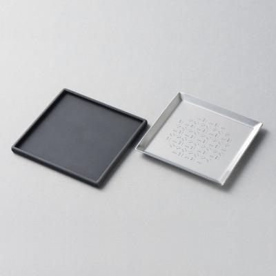 ふるさと納税 燕市 ツボエの極上おろし金 角皿 -kakuzara- 生姜【おろし器】の画像