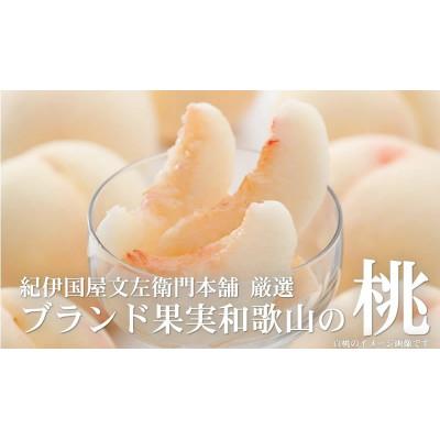 ふるさと納税 那智勝浦町 和歌山の桃 秀品 約3.8〜4kg (サイズ・品種おまかせ) 産地直送