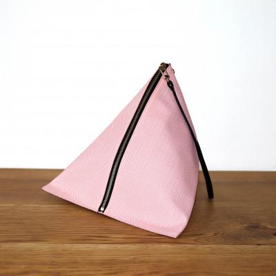 ふるさと納税 見附市 △BAG large C/#サクラ ヘリンボン