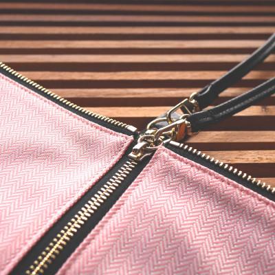 ふるさと納税 見附市 △BAG large　C/#サクラ ヘリンボン