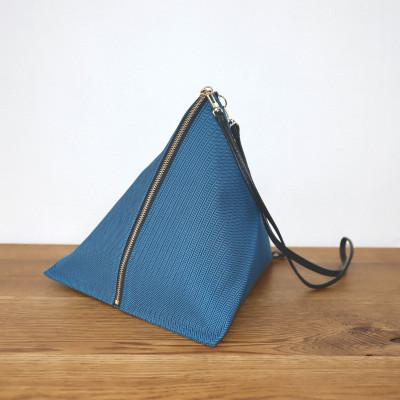 ふるさと納税 見附市 △BAG/large C/#マリン ヘリンボン